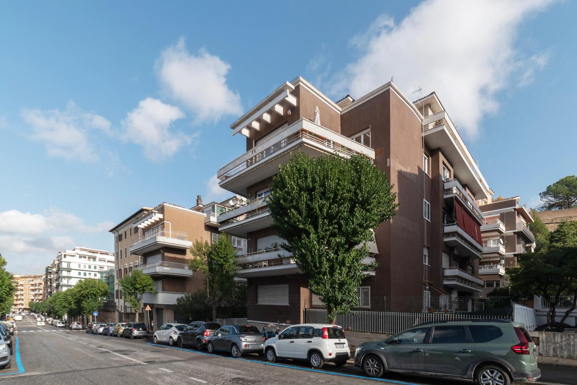San Pietro Terrace Apartment Rom Exteriör bild